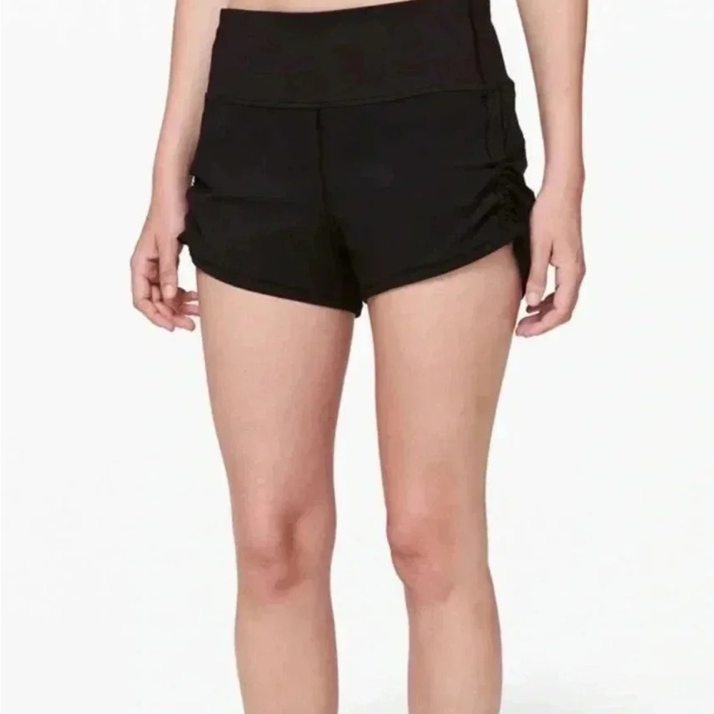 Lululemon Athletica Dark Gray Athletic Shorts